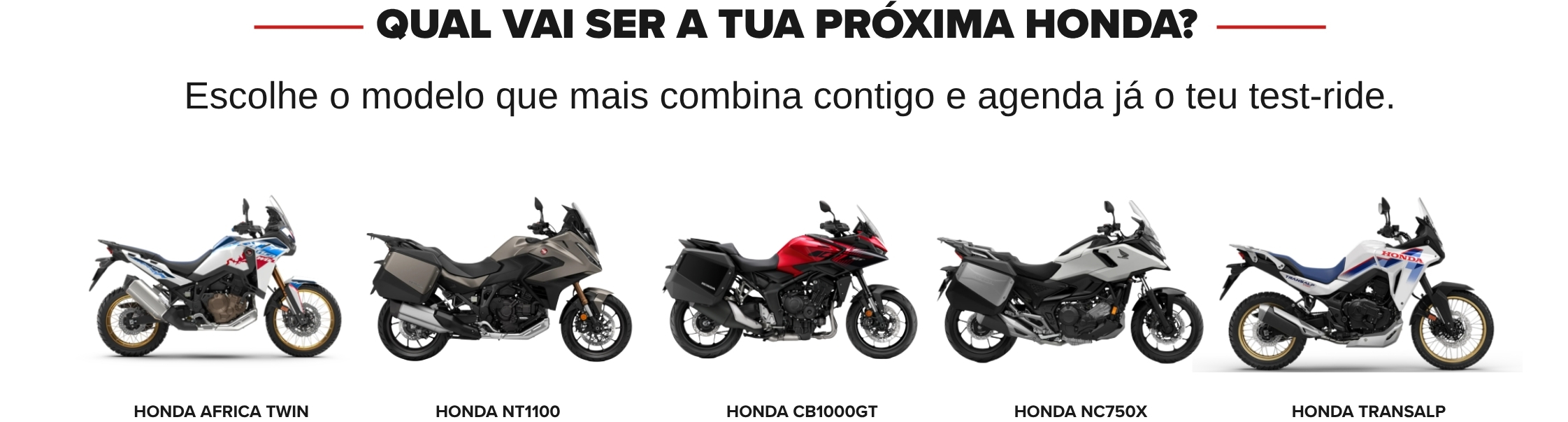 Qual vai ser a tua próxima Honda (1)